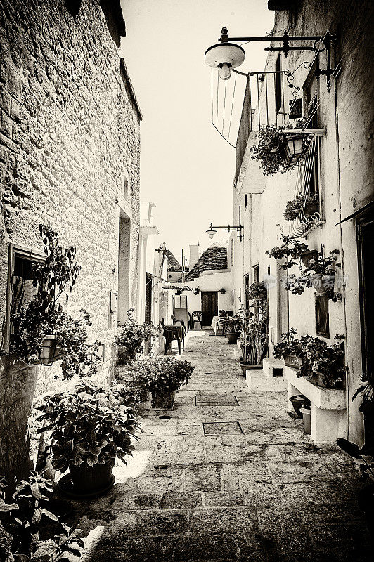 Trulli, Alberobello, Puglia，意大利